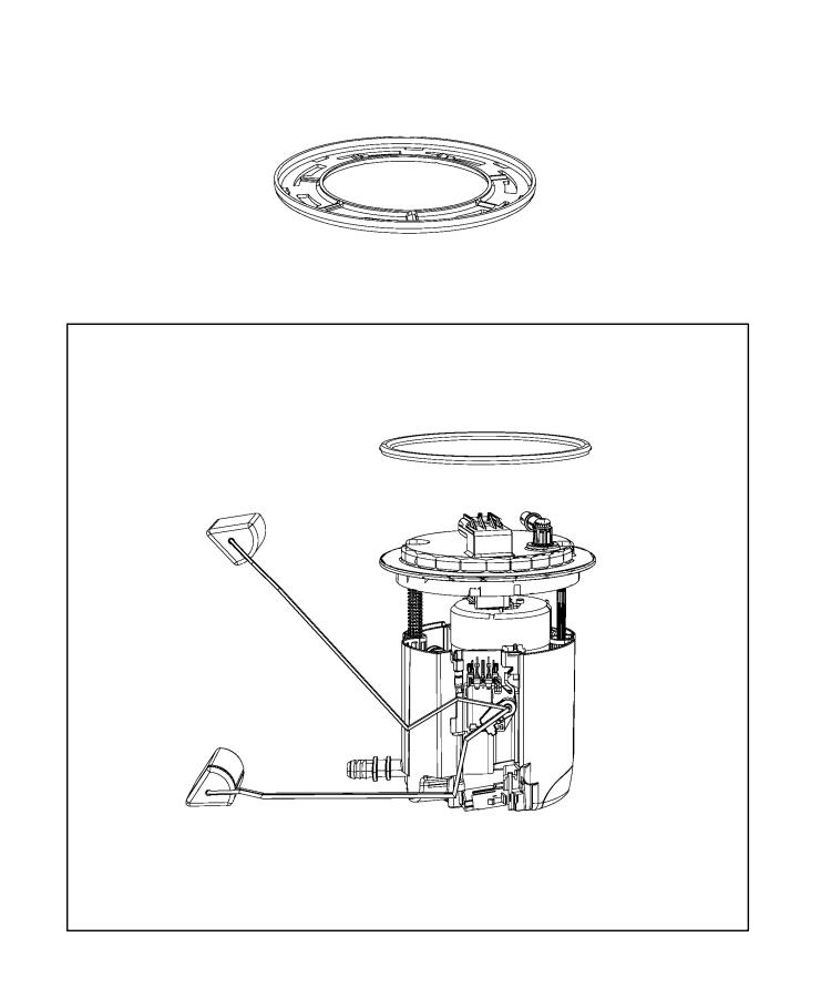 Diagram Fuel Pump and Sending Unit. for your Jeep Gladiator  