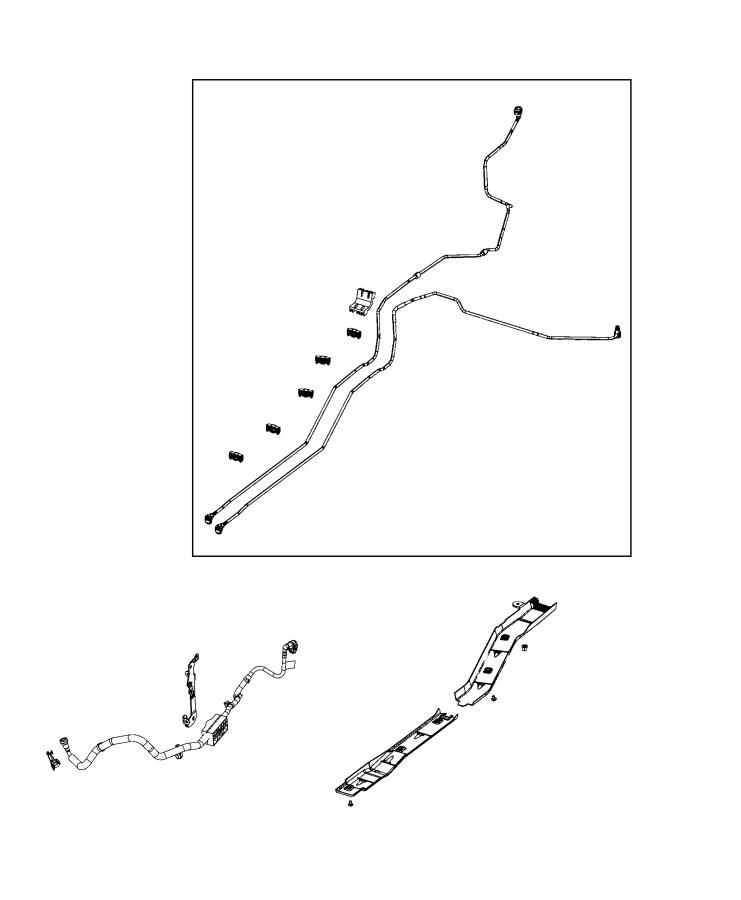 Diagram Fuel Lines/Tubes and Related Parts. for your Jeep Compass  