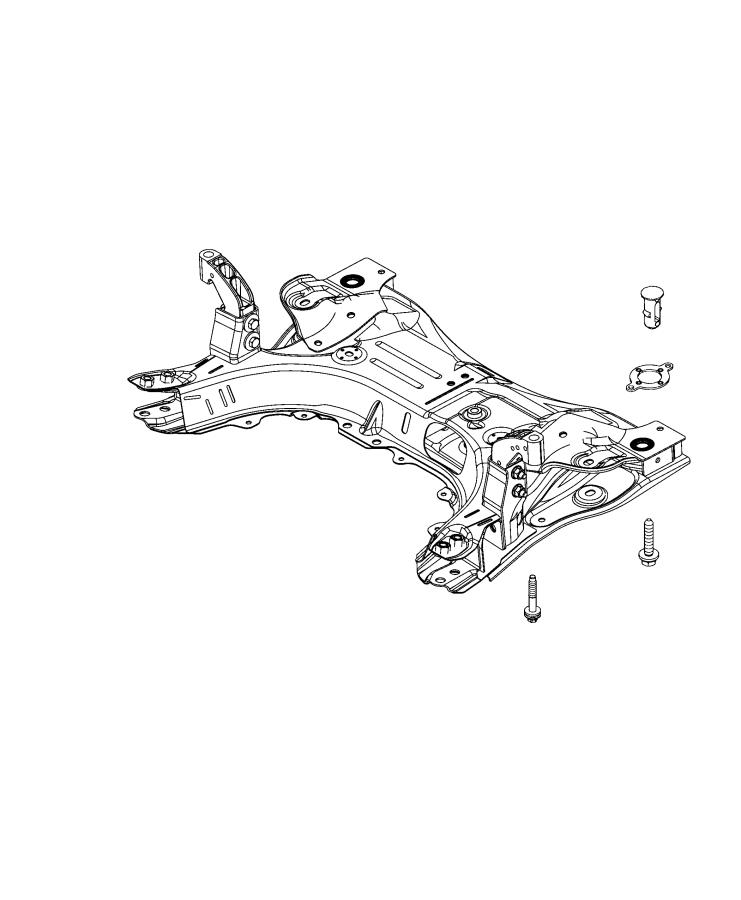 Diagram Cradle, Front. for your 2001 Chrysler 300  M 