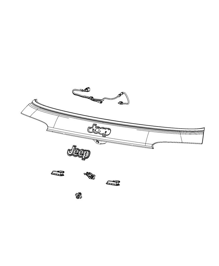 Diagram Lamps, Rear. for your 2018 Ram 1500   