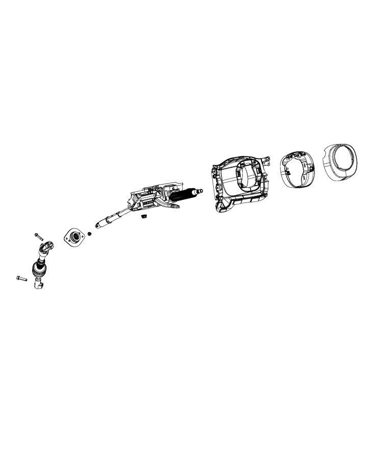 Diagram Steering Column. for your 2000 Chrysler 300  M 