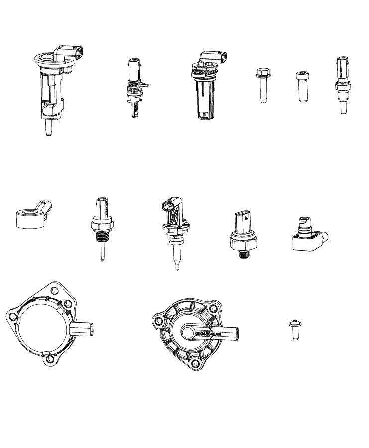 Diagram Sensors, Engine. for your Ram 1500  