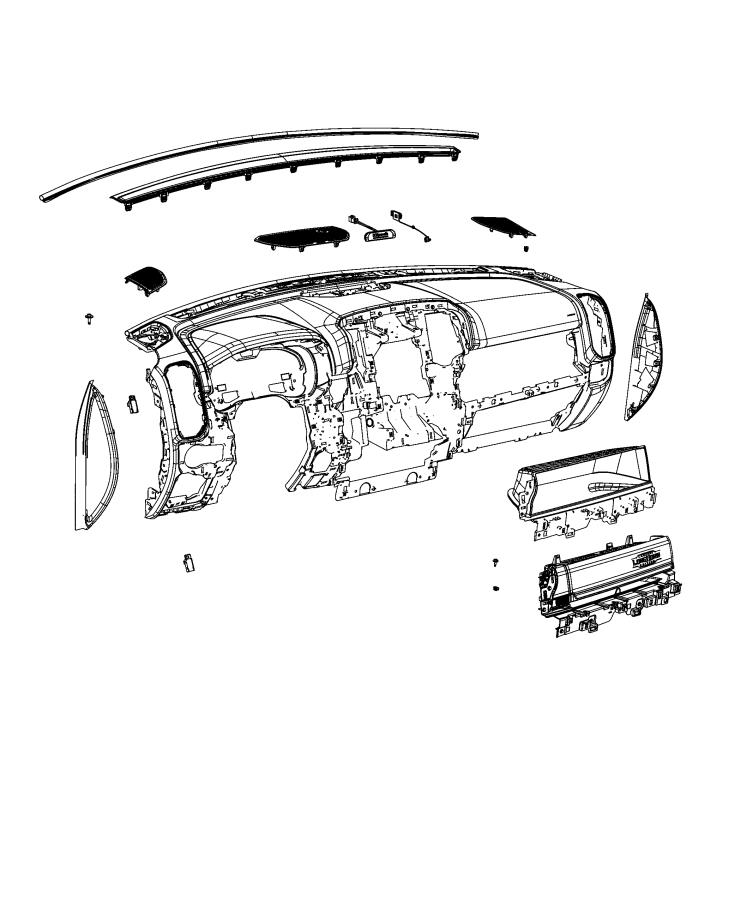 Instrument Panel and Structure. Diagram