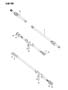 SHAFTS, FRONT AXLE CJ-5,6,7,8, SCRAMBLER Diagram