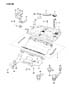 Diagram MANIFOLD, INTAKE AND EXHAUST SJ CHEROKEE, SJ WAGONEER, J10, J20 for your 2002 Chrysler 300 M