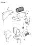 AIR CLEANER DIESEL ENGINE XJ CHEROKEE, XJ WAGONEER, COMANCHE Diagram