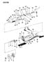 HOUSING, STEERING COLUMN UPPER WITH FLOOR GEAR SHIFT, WITH TILT WHEEL 1981-85 SJ CHEROKEE, SJ WAGONEER, J10, J20 Diagram