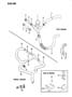 HOSES, HEATER 2.5L GAS ENGINE AND DIESEL ENGINE XJ CHEROKEE, XJ WAGONEER, COMANCHE Diagram