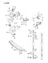 Diagram ENGINE MOUNTING 1984-86 FOUR CYLINDER GAS XJ CHEROKEE, XJ WAGONEER, COMANCHE for your 2000 Chrysler 300 M