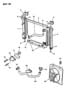 RADIATOR AND RELATED PARTS 2.2L ENGINE L BODY Diagram