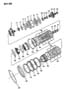 Diagram GEAR TRAIN AUTOMATIC TRANSAXLE, A604 4 SPEED for your 1997 Eagle