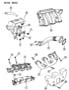 Diagram MANIFOLD, INTAKE AND EXHAUST 3.3 L ENGINE for your Dodge Grand Caravan