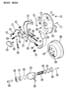 Diagram BRAKES--REAR N BODY for your 2001 Jeep Cherokee