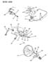 Diagram CONTROLS, HYDRAULIC CLUTCH B BODY WITH 3.9L ENGINE for your 1999 Jeep Cherokee