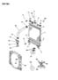 Diagram RADIATOR AND RELATED PARTS 3.9L, 5.2L ENGINE W/O MAX. COOLING N BODY for your 2002 Chrysler 300 M