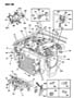 PLUMBING AIR CONDITIONING AND HEATER N BODY 2.5 LITER ENGINE Diagram