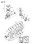 Diagram CRANKSHAFT AND PISTONS 5.9L DIESEL INTERCOOLED for your 2002 Chrysler 300 M