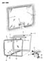 GLASS AND WEATHERSTRIP HINGED CARGO DOOR B Diagram