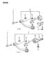 ARM, LOWER, FRONT SUSPENSION 24 COLT LC - 41 SUMMIT LC Diagram