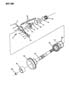 Diagram GOVERNOR AND OUTPUT SHAFT AUTOMATIC TRANSMISSION, A500 4 SPEED 27 RAM, POWER RAM for your Dodge