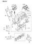 Diagram CYLINDER BLOCK 24,41 COLT LA 1.6 L ENGINE SOHC for your 1997 Chrysler Sebring JX Convertible 2.5L V6 A/T