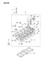 Diagram CYLINDER HEAD 2000 GTX (DUAL O/HD. CAM) W/5 SPEED 2.0 L ENGINE (MULTI PT. INJECT) for your Chrysler 300 M