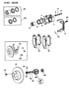 Diagram BRAKES, FRONT W/REAR DRUM BRAKES J BODY for your 2012 RAM 1500 LARAMIE CREW CAB 5.7L Hemi V8 4WD