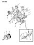 Diagram DRIVE PULLEYS 3.0L ENGINE for your Dodge Caravan