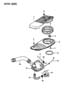 Diagram AIR CLEANER 2.2L AND 2.5L ENGINE - EXC. TURBO P,A,J,G,C BODY for your 2017 RAM 1500