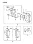 BRAKE, FRONT H41 (2000 GTX) (FWD, 4WD) Diagram