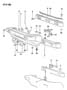 BUMPER - FRONT LA-24, LA-41 COLT Diagram