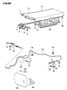 TRUNK LID AND DECK & FUEL FILLER RELEASE H 41 (2000 GTX) Diagram