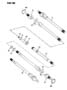 SHAFTS, FRONT AXLE W/DISCONNECT CHEROKEE, BRIARWOOD, COMANCHE Diagram