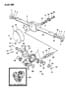 Diagram AXLE ASSEMBLY, REAR CHRYSLER 8 1/4 CHEROKEE for your 1998 Dodge Grand Caravan