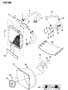 Diagram RADIATOR AND RELATED PARTS 6 CYLINDER ENGINE WRANGLER, YJ for your 2003 Chrysler 300