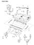 Diagram MANIFOLD, INTAKE AND EXHAUST 5.9L ENGINE for your 2002 Chrysler 300 M