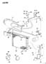 RECEIVER/DRIER, CONDENSER AND HOSES 4 CYLINDER ENGINE W/FACTORY AIR CONDITIONING CHEROKEE, BRIARWOOD, COMANCHE Diagram