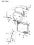 RECEIVER/DRIER, CONDENSER AND HOSES DIESEL ENGINE W/FACTORY AIR CONDITIONING CHEROKEE, BRIARWOOD, COMANCHE Diagram