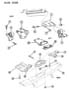 Diagram ENGINE MOUNTS 4.0L ENGINE GRAND CHEROKEE for your 2002 Chrysler 300 M