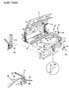 Diagram HOOD, LATCH AND HINGES GRAND CHEROKEE, ZJ for your Jeep Grand Cherokee