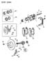 Diagram BRAKES, FRONT A BODY for your 2012 RAM 1500 LARAMIE CREW CAB 5.7L Hemi V8 4WD