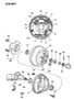 Diagram BRAKES, REAR DRUM S BODY for your 1998 Jeep Cherokee