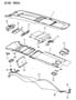 Diagram CONSOLE, OVERHEAD S BODY for your Jeep Grand Cherokee