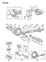 DIFFERENTIAL, FRONT POWER RAM 50 4WD Diagram