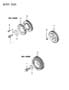 Diagram DRIVE PULLEYS LE 21,41-COLT, SUMMIT 1994 for your 2004 Chrysler 300 M