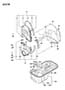 Diagram OIL PAN & TIMING BELT COVER 1.8L ENGINE for your 2000 Chrysler 300 M