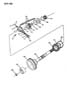 Diagram GOVERNOR AND OUTPUT SHAFT AUTOMATIC TRANSMISSION, A500 4 SPEED 27 RAM, POWER RAM for your Dodge