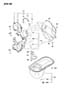 OIL PAN AND TIMING BELT COVER LA 24,41-COLT 1.5L ENGINE Diagram