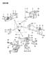 ENGINE MOUNTS AND SUPPORTS 1.5L ENGINE 1992 Diagram