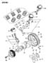 Diagram CRANKSHAFT AND PISTONS 3.0 L ENGINE STEALTH for your 2002 Chrysler 300 M